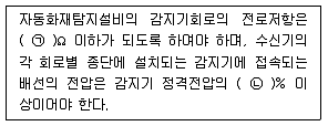 소방설비산업기사(전기) 2020년 2회 65번 문제 그림