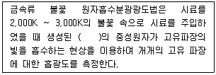 수질환경산업기사 2016년 2회 48번 문제 그림