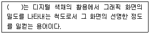 시각디자인산업기사 2018년 2회 16번 문제 그림