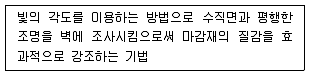 실내건축산업기사 2020년 2회 6번 문제 그림