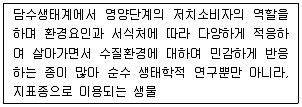 자연생태복원산업기사 2020년 1회 1번 문제 그림