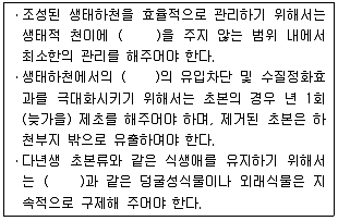 조경산업기사 2016년 1회 62번 문제 그림