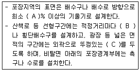 조경산업기사 2017년 2회 17번 문제 그림
