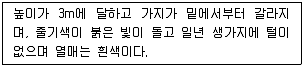 조경산업기사 2019년 1회 35번 문제 그림