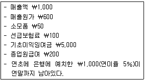 전산회계운용사 1급 2017년 2회 7번 문제 그림