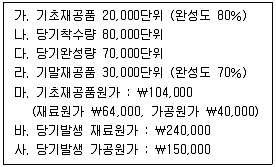 전산회계운용사 1급 2020년 2회 30번 문제 그림
