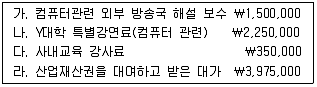 전산회계운용사 1급 2020년 2회 51번 문제 그림