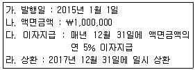 전산회계운용사 2급 2015년 3회 8번 문제 그림