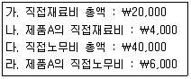 전산회계운용사 2급 2017년 3회 34번 문제 그림