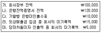 전산회계운용사 2급 2018년 2회 6번 문제 그림