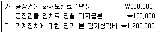 전산회계운용사 2급 2019년 1회 28번 문제 그림