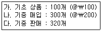 전산회계운용사 3급 2015년 3회 17번 문제 그림
