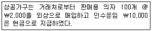 전산회계운용사 3급 2017년 1회 19번 문제 그림