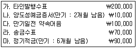 전산회계운용사 3급 2018년 1회 15번 문제 그림