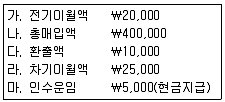 전산회계운용사 3급 2018년 3회 8번 문제 그림