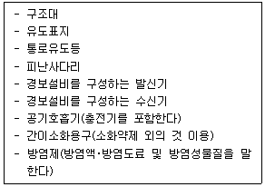 소방공무원(경력) 소방관계법규 2026년 1회 25번 문제 그림