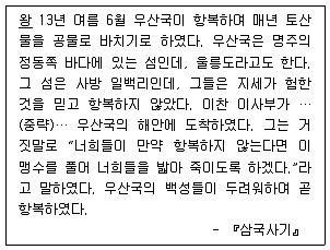 소방공무원(공개) 한국사(구) 2019년 1회 2번 문제 그림