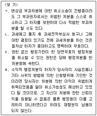 소방공무원(공개) 행정법총론 2024년 1회 17번 문제 그림