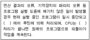 워드프로세서 2급(폐지) 2011년 1회 48번 문제 그림