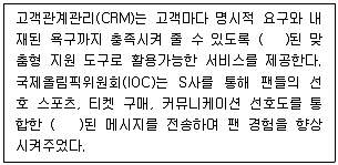 유통관리사 2급 2025년 3회 87번 문제 그림