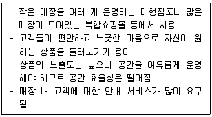 유통관리사 3급 2023년 1회 26번 문제 그림