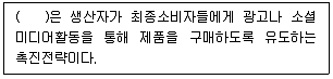 유통관리사 3급 2024년 3회 37번 문제 그림