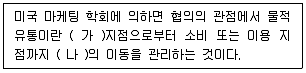 전자상거래운용사 2023년 1회 24번 문제 그림