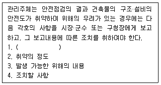 주택관리사보 2차 2008년 1회 66번 문제 그림