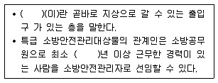 주택관리사보 2차 2014년 1회 68번 문제 그림