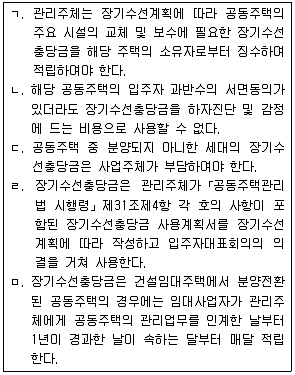 주택관리사보 2차 2018년 1회 36번 문제 그림