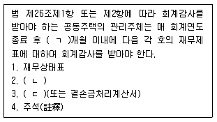 주택관리사보 2차 2020년 1회 53번 문제 그림