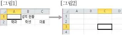 컴퓨터활용능력 2급 2016년 3회 32번 문제 그림