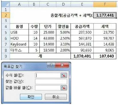 컴퓨터활용능력 2급 2018년 1회 23번 문제 그림