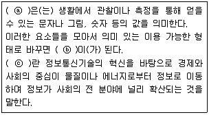 컴퓨터활용능력 2급 2020년 1회 12번 문제 그림