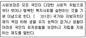 경비지도사 1차(법학개론,민간경비론) 2018년 1회 36번 문제 그림