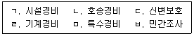 경비지도사 1차(법학개론,민간경비론) 2025년 1회 43번 문제 그림