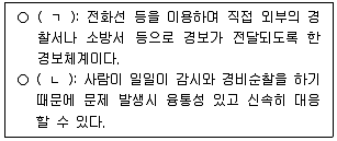 경비지도사 1차(법학개론,민간경비론) 2025년 1회 64번 문제 그림