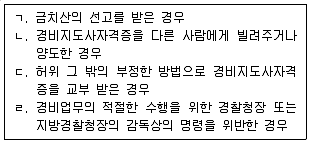 경비지도사 2차(경비업법(청원경찰법포함)) 2012년 1회 25번 문제 그림