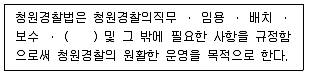 경비지도사 2차(경비업법(청원경찰법포함)) 2014년 1회 28번 문제 그림