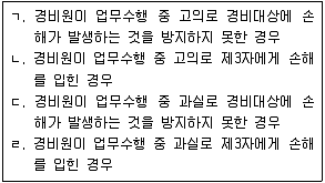 경비지도사 2차(경비업법(청원경찰법포함)) 2018년 1회 10번 문제 그림