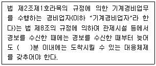 경비지도사 2차(기계경비개론) 2023년 1회 1번 문제 그림