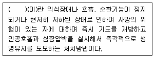경비지도사 2차(일반)(경호학) 2015년 1회 36번 문제 그림