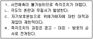 경비지도사 2차(일반)(경호학) 2022년 1회 25번 문제 그림