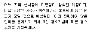 경비지도사 2차(일반)(경호학) 2024년 1회 31번 문제 그림