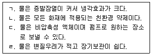 경비지도사 2차(일반)(소방학) 2015년 1회 11번 문제 그림