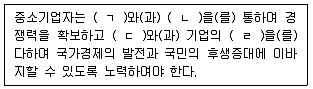 경영지도사 1차 1교시 2013년 1회 3번 문제 그림