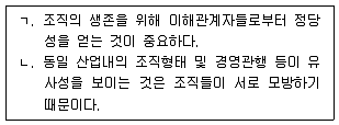 공인노무사 1차(경영학개론) 2015년 1회 10번 문제 그림