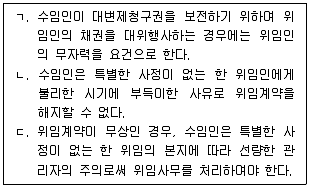 공인노무사 1차(민법) 2024년 1회 33번 문제 그림