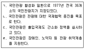관광통역안내사 2교시(구) 2018년 1회 46번 문제 그림