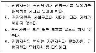 국내여행안내사 1차 2024년 1회 16번 문제 그림